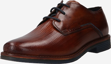 bugatti Lace-up shoe 'Labato' in Brown: front