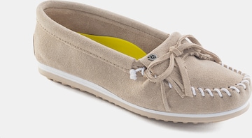 Minnetonka Moccasin 'Kilty plus' in Beige