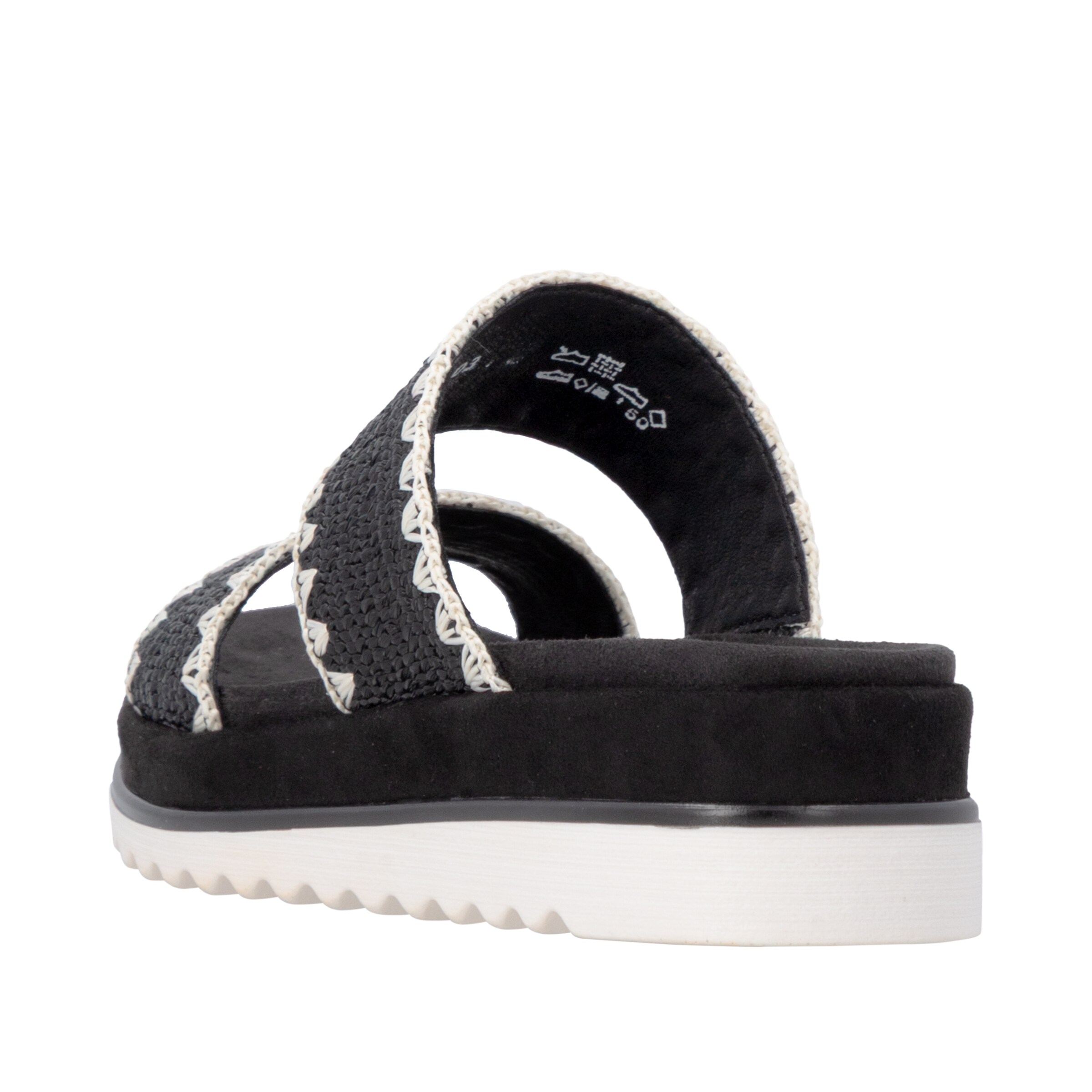 REMONTE Mules 'D3P52' in Black