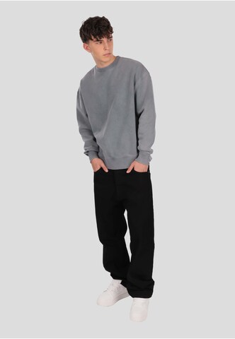 Dropsize Sweatshirt 'Raw Edges' in Grau