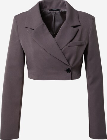 Blazer Trendyol en gris : devant