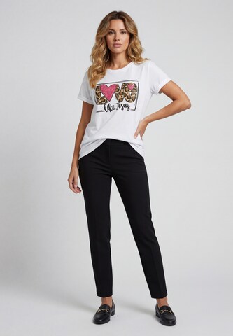usha BLACK LABEL - Camiseta en blanco