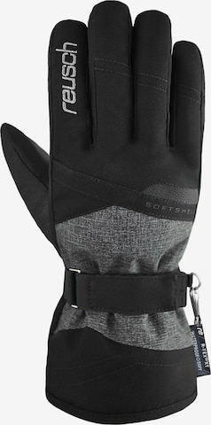 REUSCH Athletic Gloves in Black