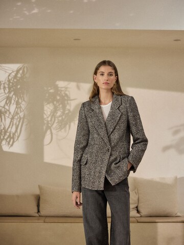Blazer 'N. Premium' di Next in marrone: frontale