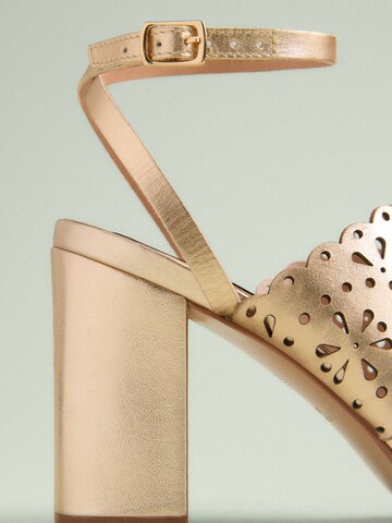 Sandales 'Tabitha Simmons x Next Dahlia' Next en or