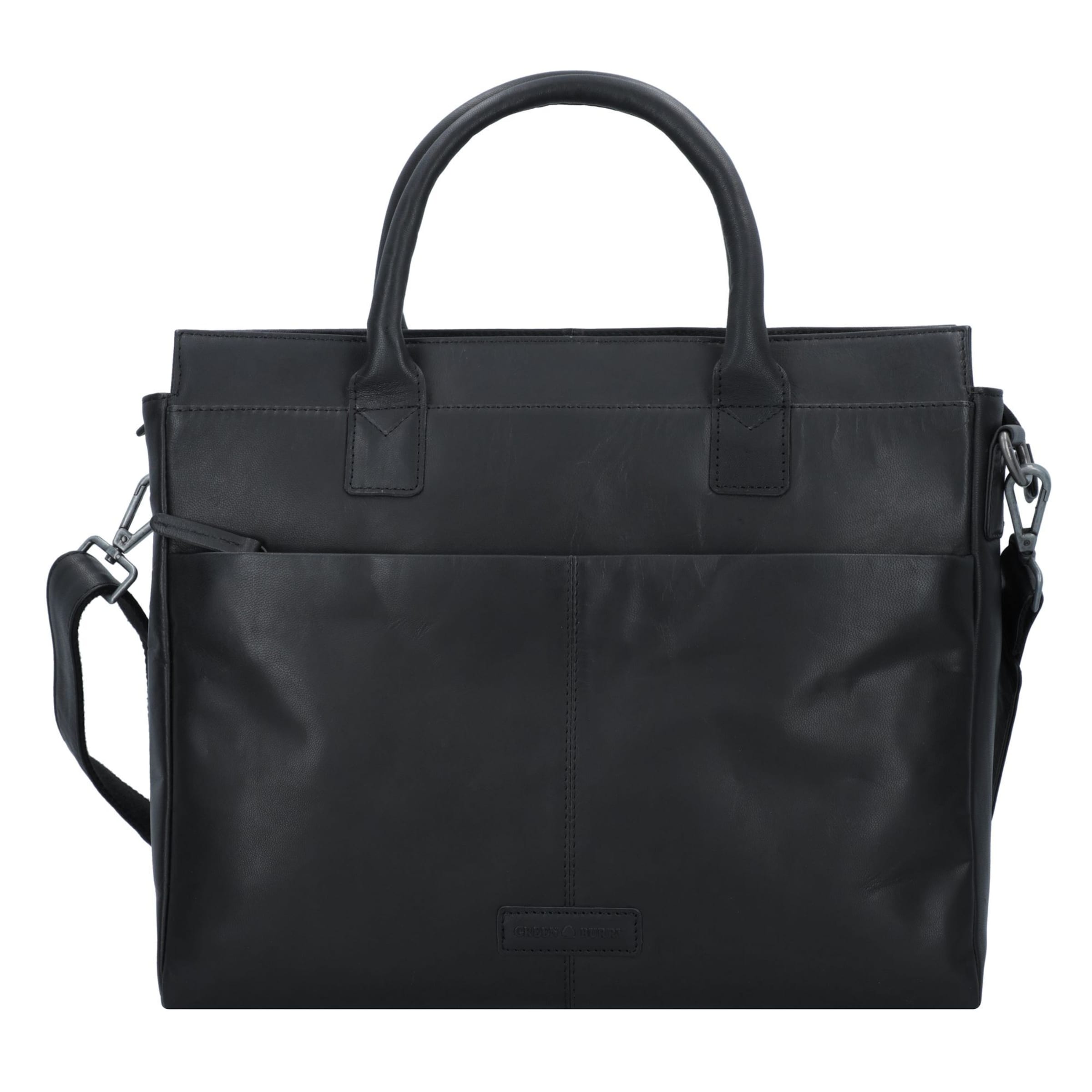 GREENBURRY Document bag 'Fiorentina' in Black: front