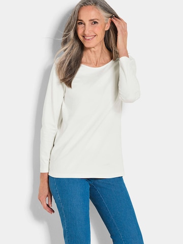 Goldner Shirt in Grau