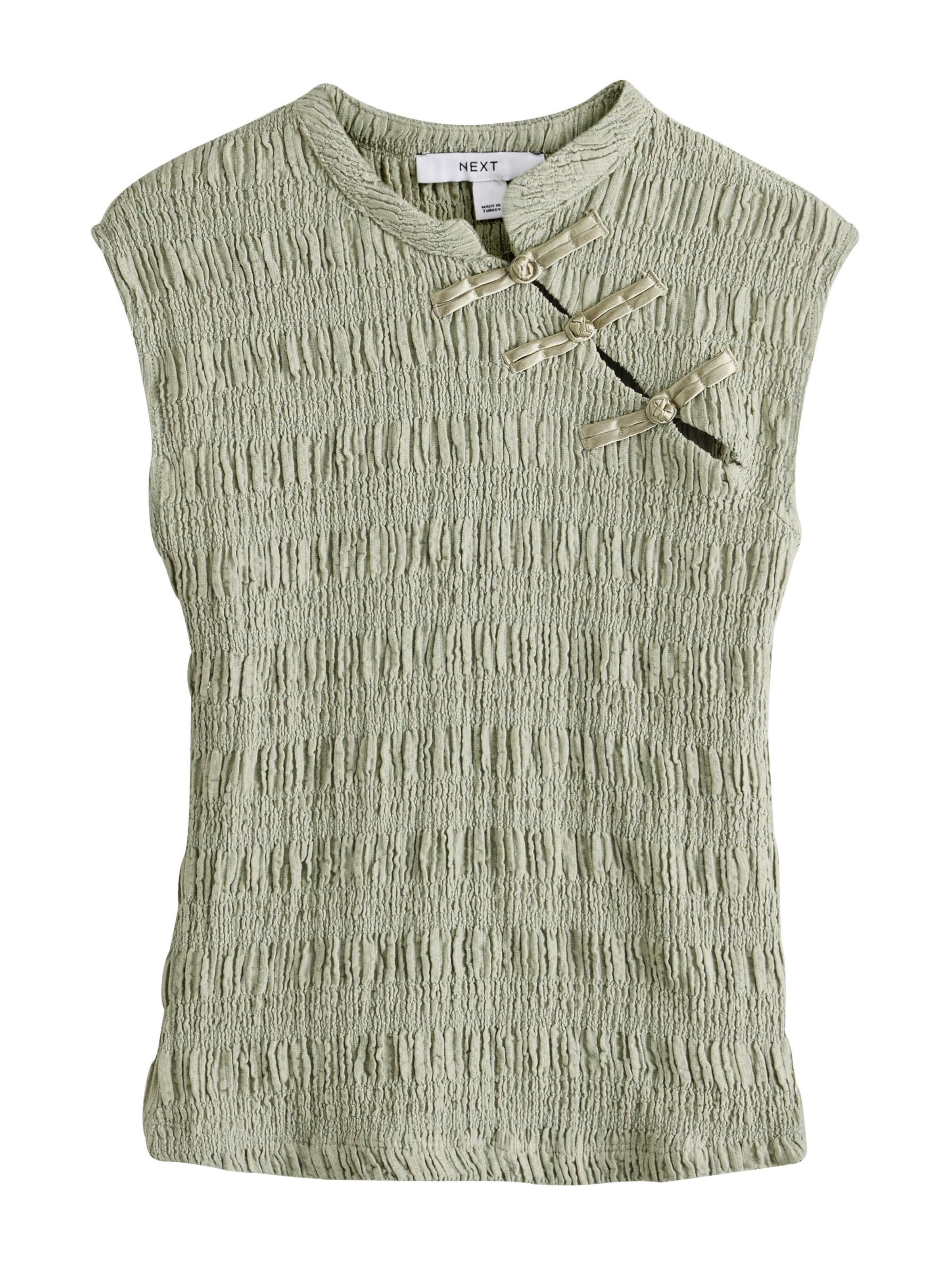 Next Bluse i grøn: forside