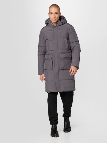 BURTON MENSWEAR LONDON Zimný kabát - Sivá: predná strana