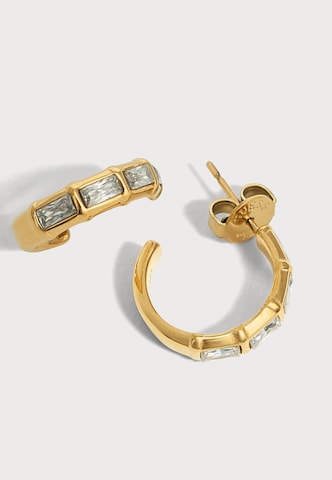 GUESS - Pendientes 'LES BAGUETTES' en amarillo