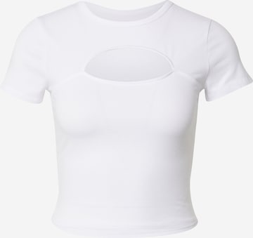 T-shirt HOLLISTER en blanc : devant