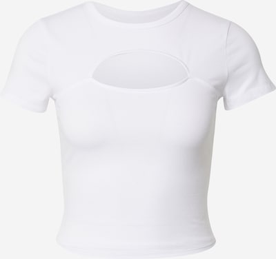 Tricou HOLLISTER pe alb, Vizualizare produs