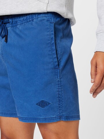Superdry Normalny krój Spodnie w kolorze niebieski