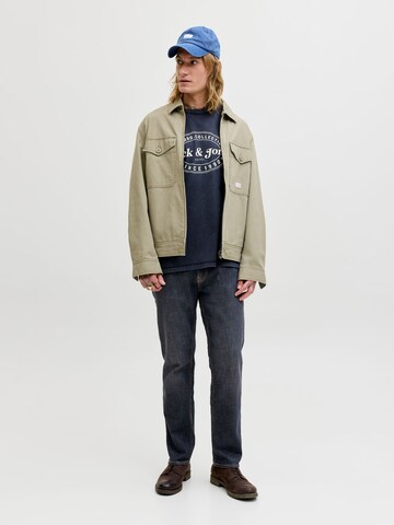 JACK & JONES Regular Jeans 'JJICLARK' in Grijs