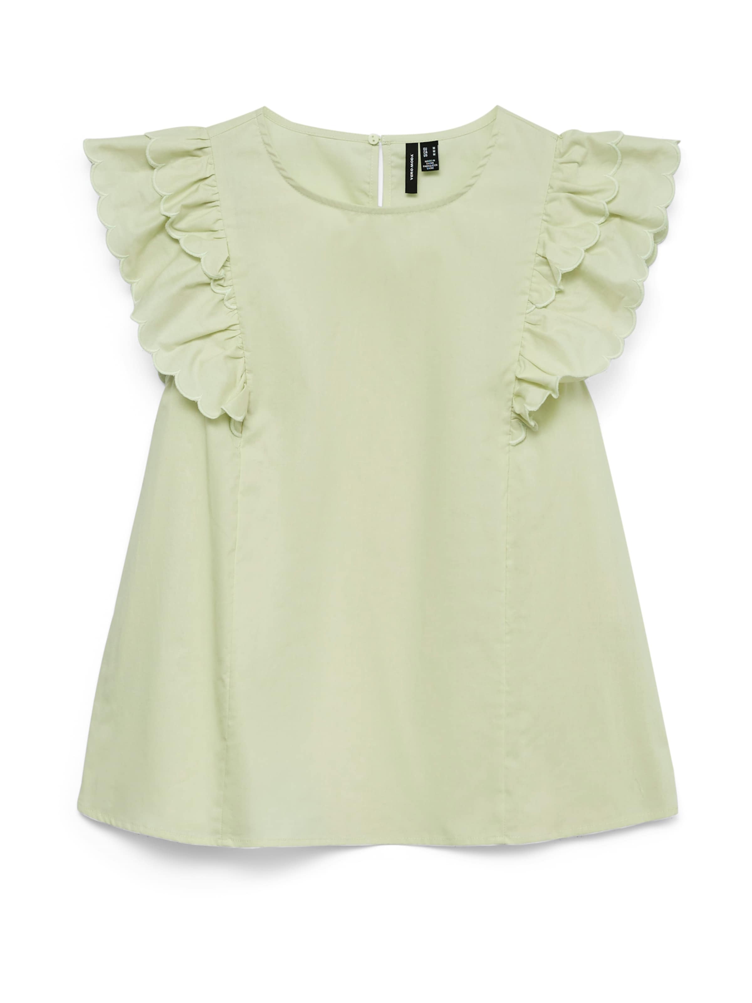 VERO MODA Halenka 'VMRITA' – zelená: přední strana