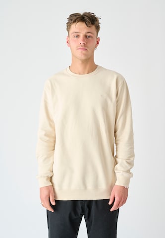 Cleptomanicx Sweatshirt 'Ligull' in Beige: predná strana