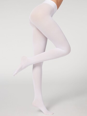 CALZEDONIA Feinstrumpfhose in Weiß: Vorderseite