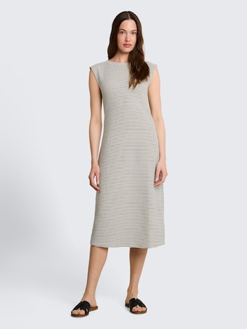 TOM TAILOR DENIM Kleid in Weiß: Vorderseite