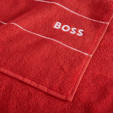 BOSS Handdoek in Rood