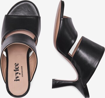 Ivylee Copenhagen Mules 'Marilyn' in Black