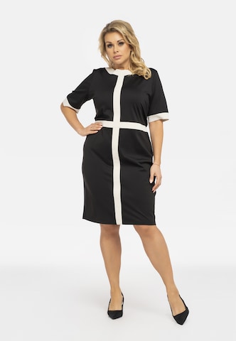 Karko Sheath Dress 'Gabora' in Black: front