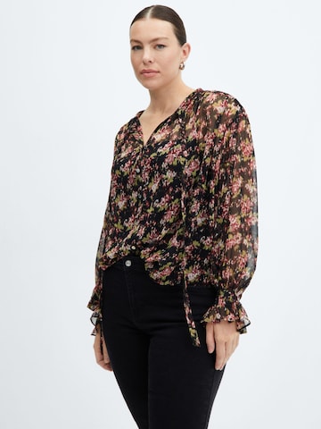 MANGO Blouse 'CAROL' in Zwart