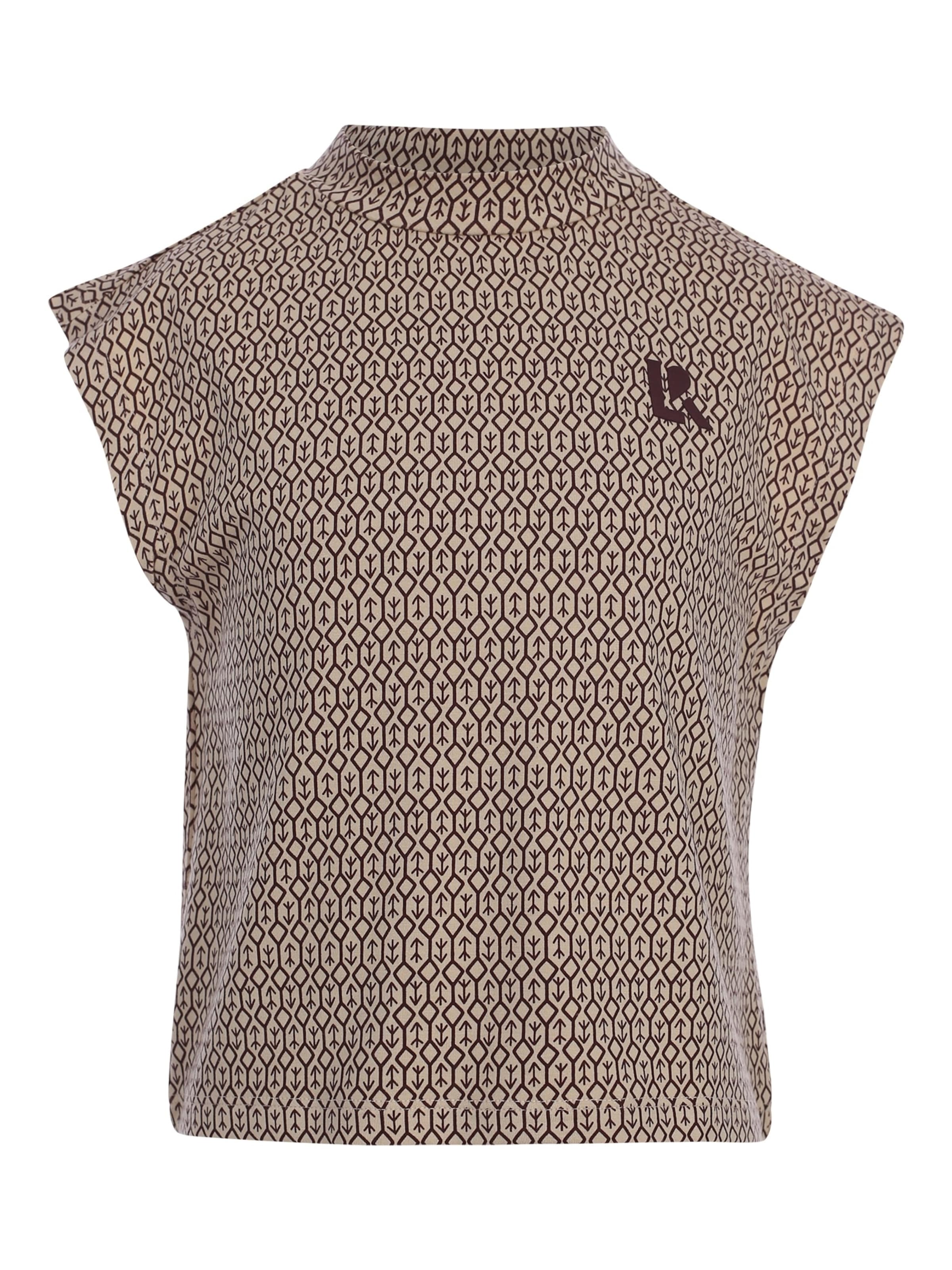 Looxs Revolution Top in Beige: voorkant