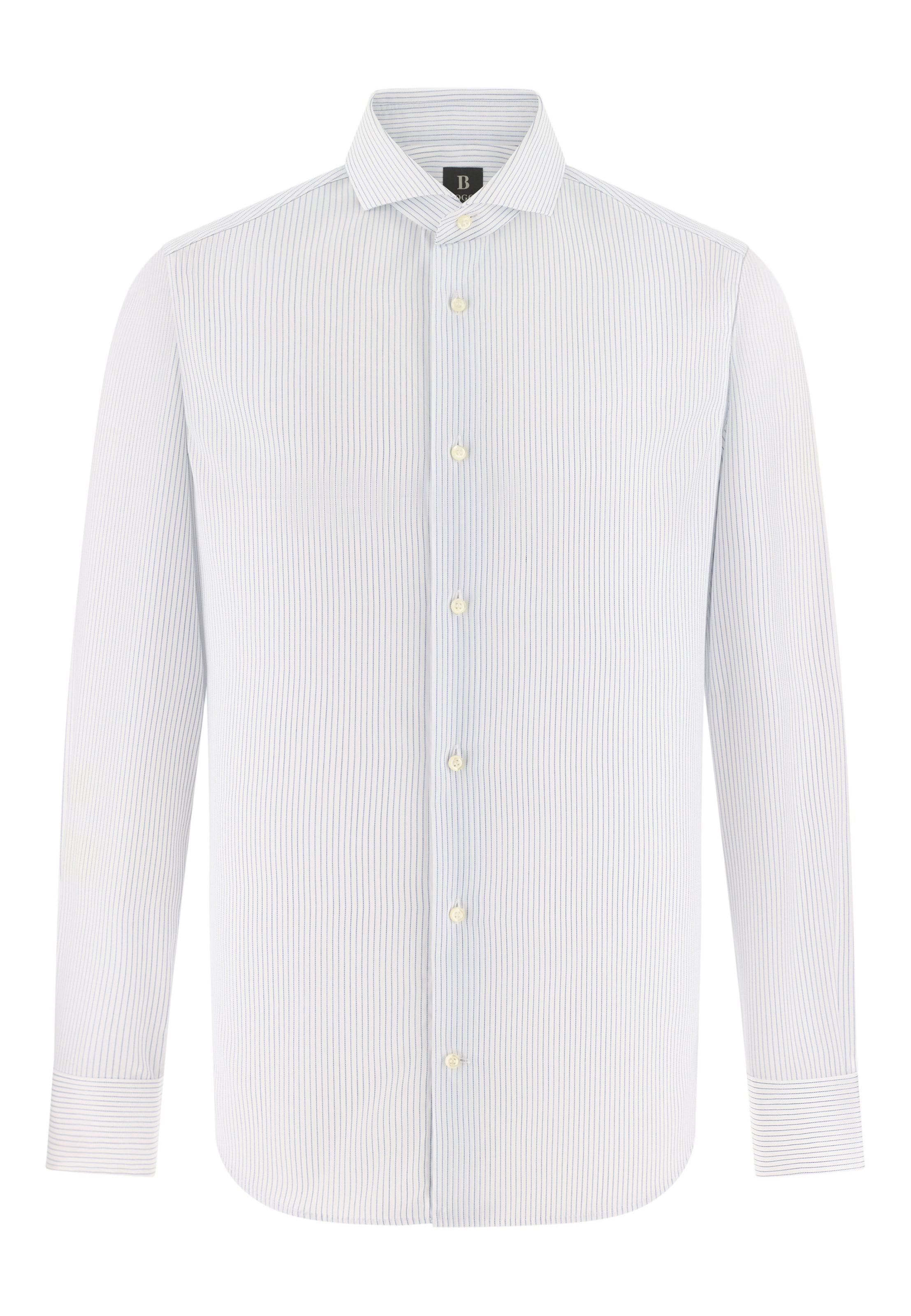 Boggi Milano Hemd in blau / weiß, Produktansicht