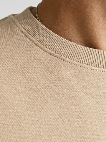 Sweat-shirt 'Star' JACK & JONES en beige