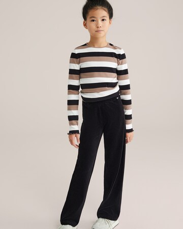 T-Shirt WE Fashion en beige