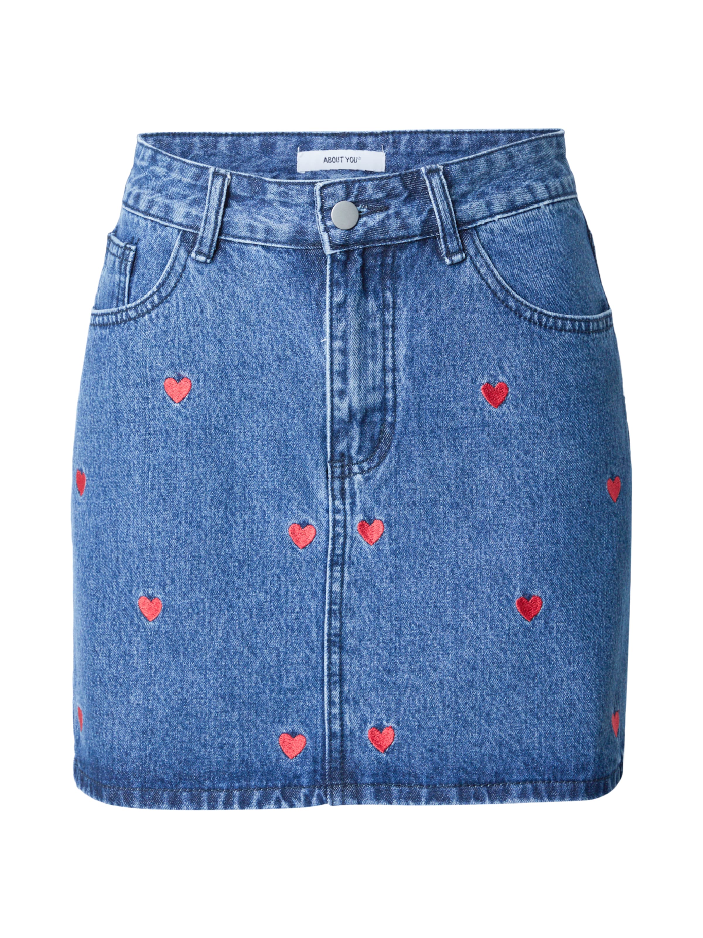 ABOUT YOU Rock 'Leandra' in Blau: Vorderseite