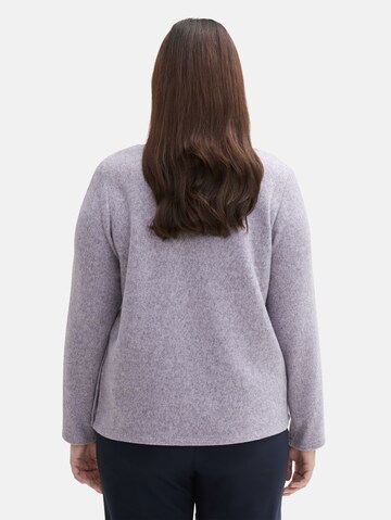 Tom Tailor Women + Sweater in Purple