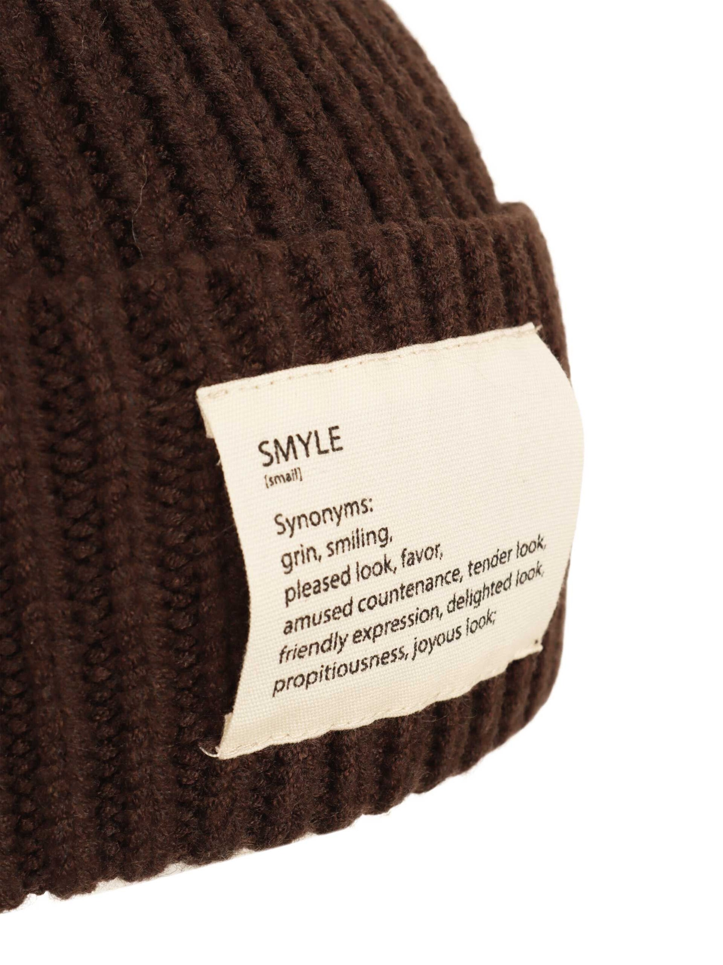 SAMAYA Beanie 'Smyle' in Grün