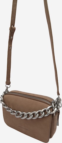 Les Visionnaires Crossbody bag 'EMILY' in Brown: front