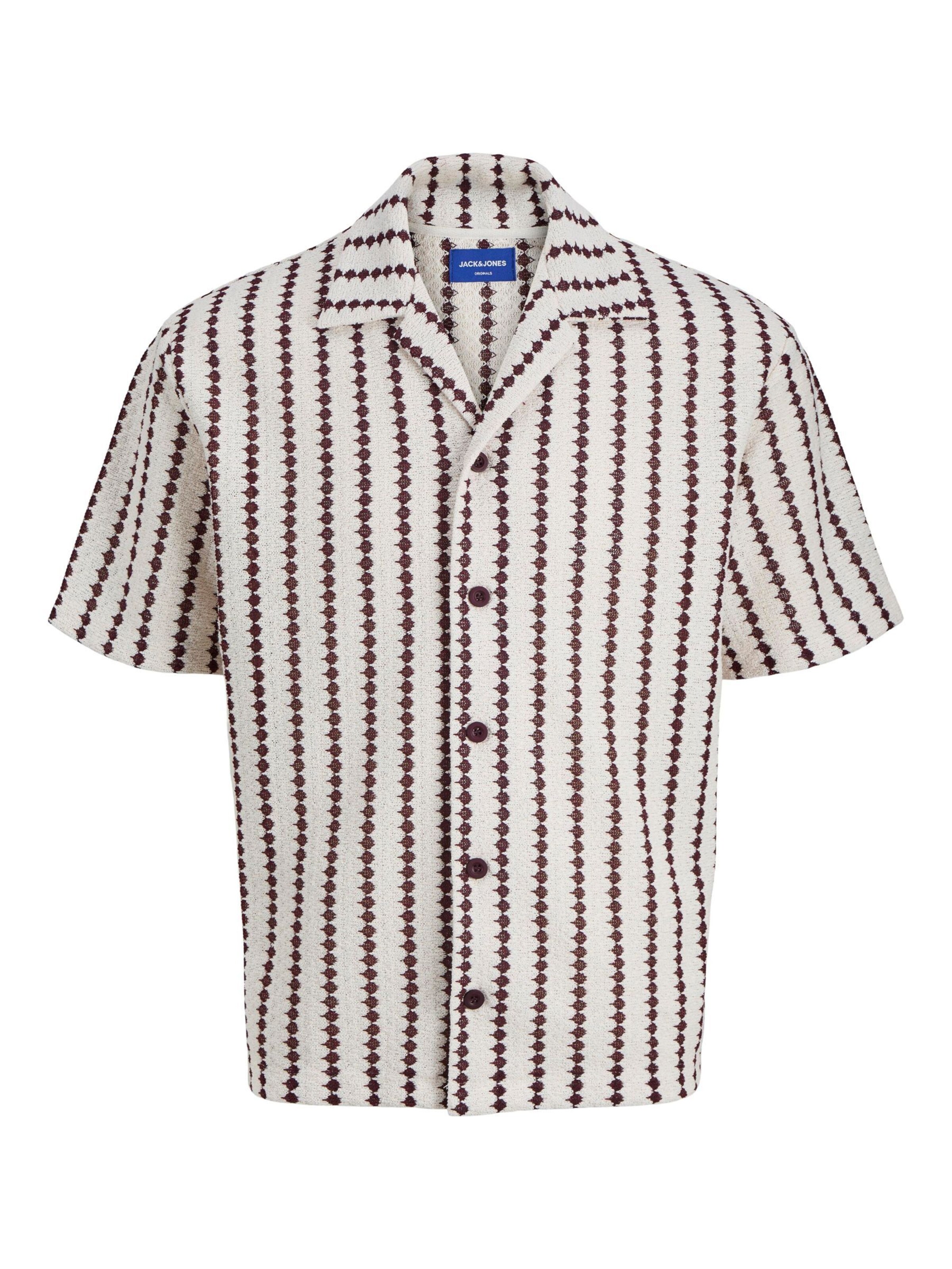 JACK & JONES - Ajuste regular Camisa en blanco: frente