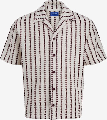 JACK & JONES - Ajuste regular Camisa en blanco: frente
