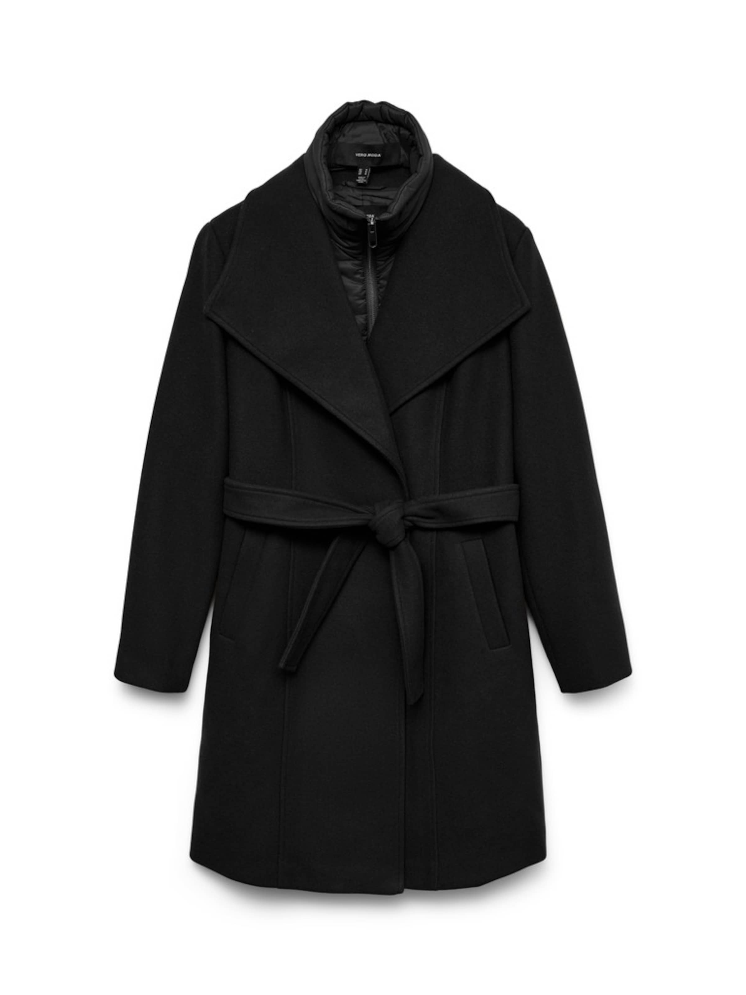 VERO MODA Prechodný kabát, veľkosť XS - čierna, Produkt