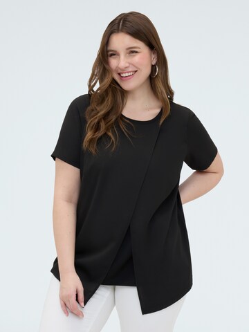 Fiorella Rubino Top in Black: front