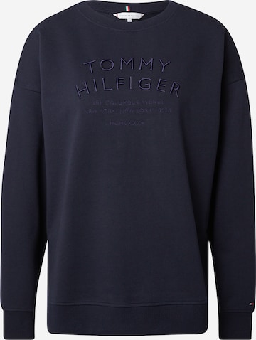 Felpa di TOMMY HILFIGER in blu: frontale