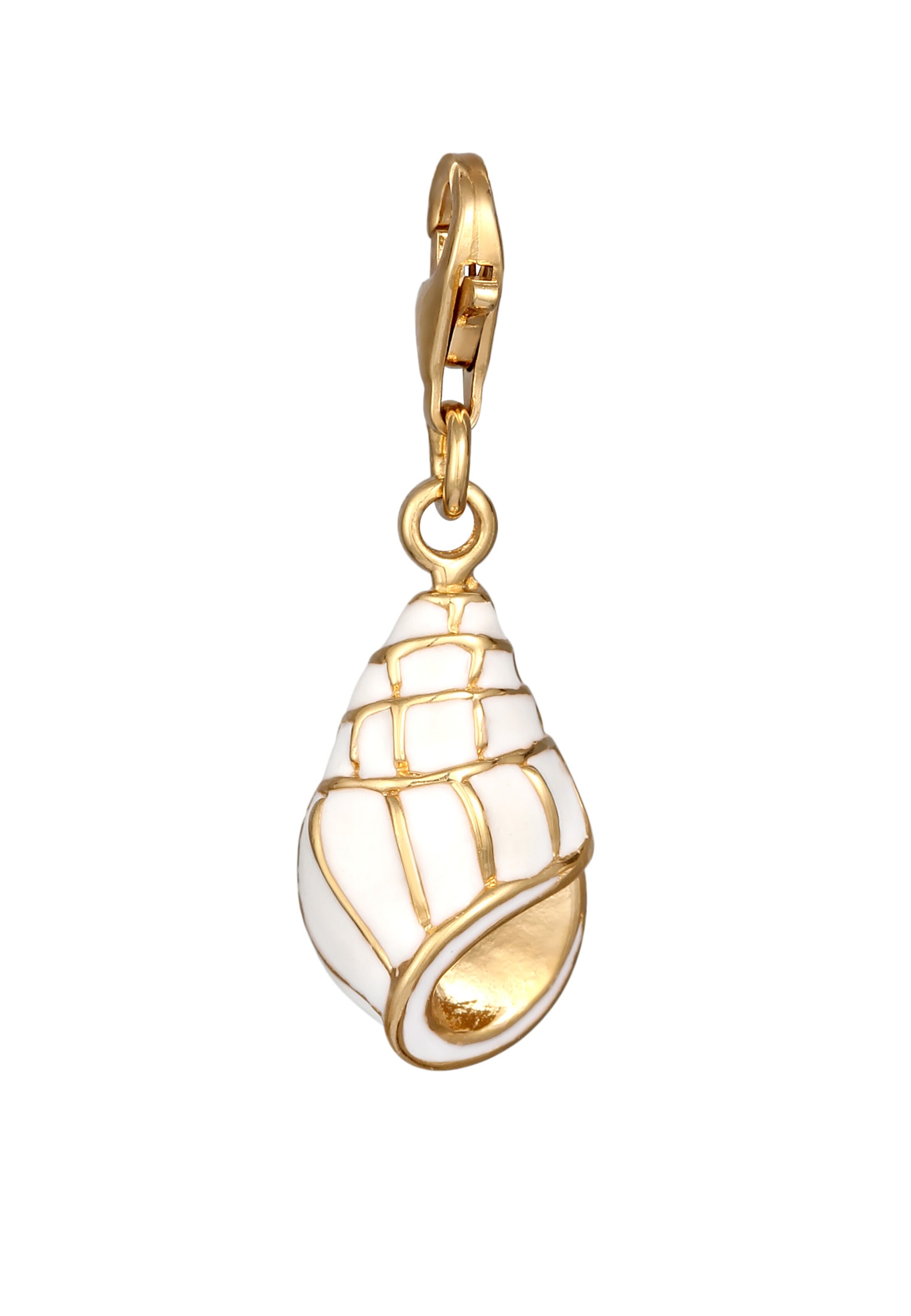 ELLI Anhänger 'Charm' in Gold: Vorderseite