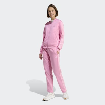 ADIDAS SPORTSWEAR Tracksuit 'Essentials' in Pink: front