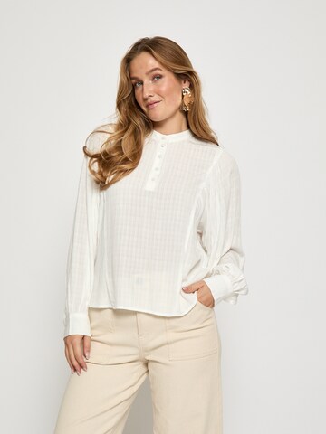 Haut 'Anine' minus en blanc : devant