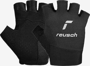 REUSCH Athletic Gloves 'X-Rivet' in Black: front