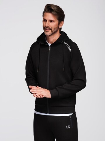 Ombre Joggingpak 'Exmio' in Zwart