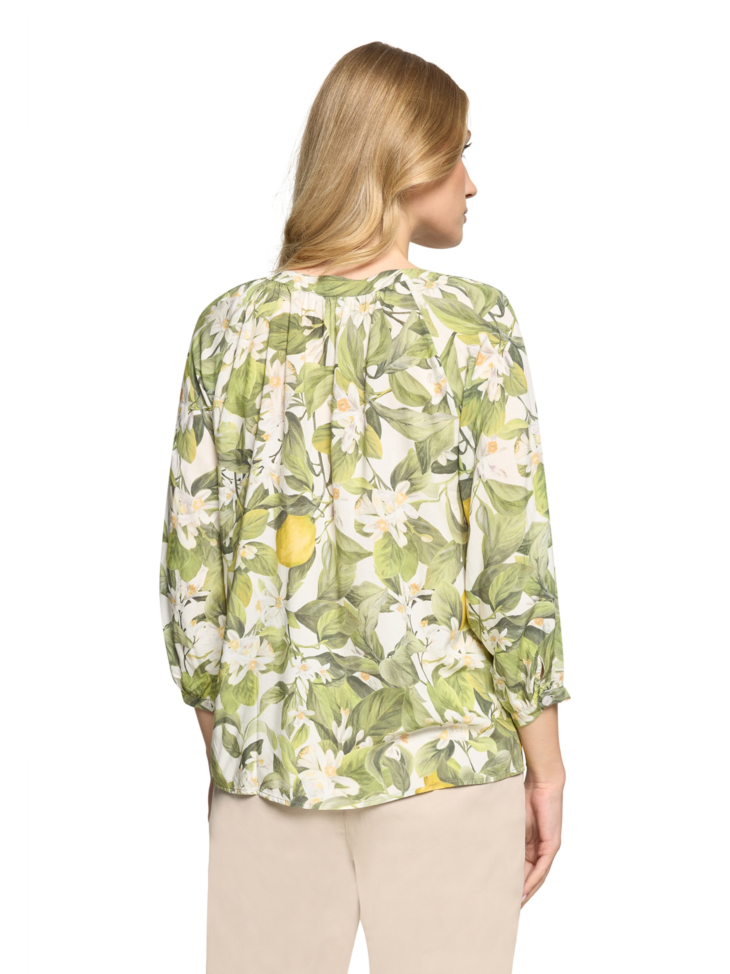 Cartoon Blouse in White