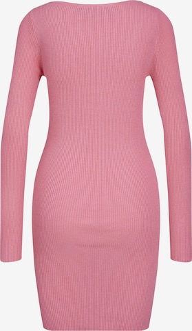 JJXX Knitted dress 'Jupiner' in Pink