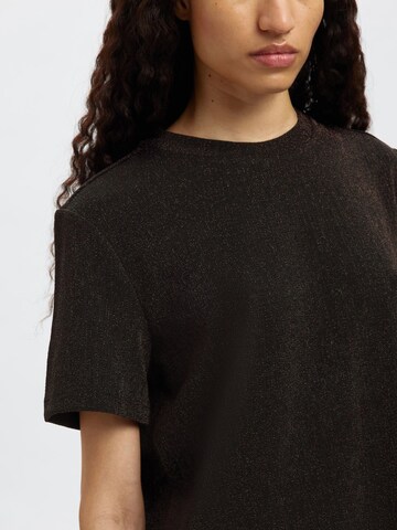 Maglietta di SELECTED in marrone