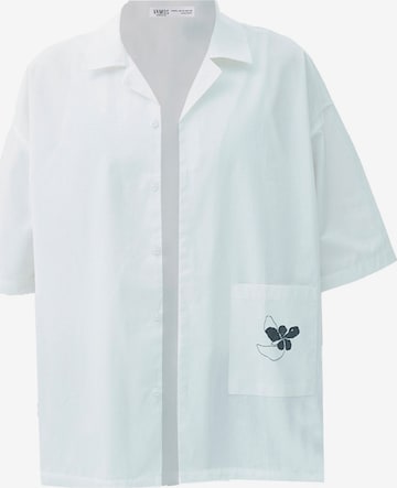 VAMOS CLO - Camisa em branco: frente