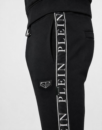 Philipp Plein Tapered Hose in Schwarz