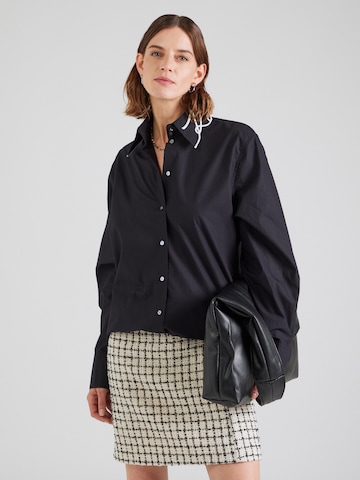 juoda Karl Lagerfeld Palaidinė: priekis